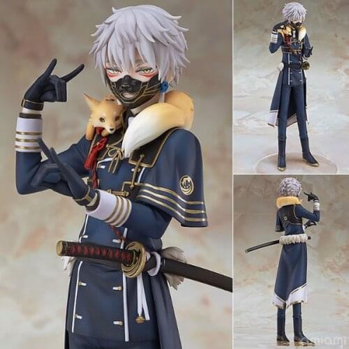 New Arrival Anime Action Figure Game Touken Ranbu Online OR Nakigitsune 23cm PVC 1/8 Scale Pre-painted Figure Collectible Toys