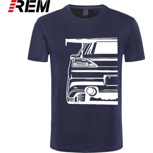REM tee Fashion Design Silvia S15 Men T-shirt Japan Racing Graphic Print T Shirt High Quality Colors Cotton Short sleeves Tee