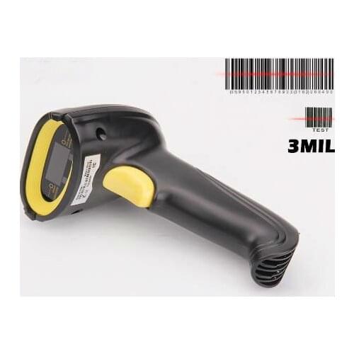 Competitive price handheld laser 1D barcode scanner bar code reader for shop