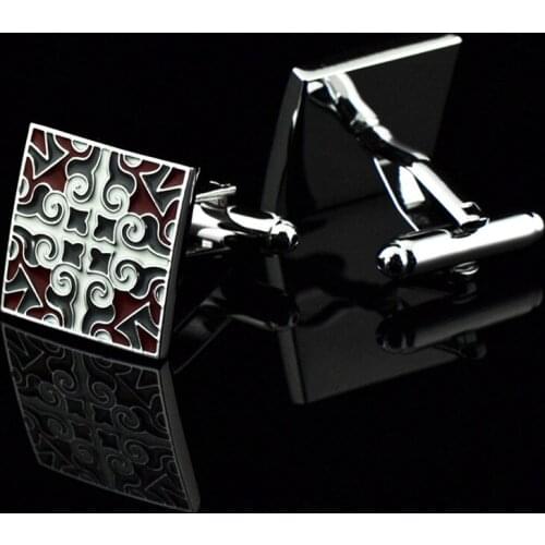 French Shirt Cufflinks Enamel Painted Cuff Nails Mens Cuff Buttons Jewelry Clothing Accessories