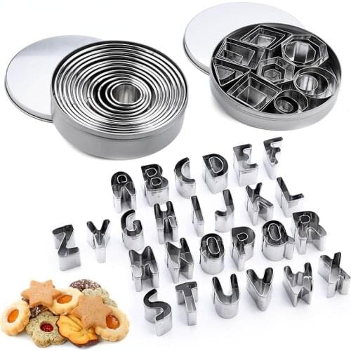 Biscuit Cookie Cutter Set Cake Decorating Tools for Christmas Tree Cutters For Fondant Molds Baking Tool For Cakes