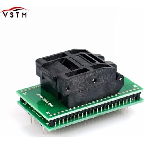 New Arrival QFP48 to DIP48 IC Test Socket 0.5mm Picth /LQFP48 tO DIP48 Programming Adapter / TQFP48 to DIP48Adapter