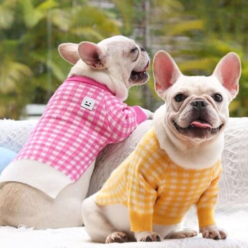 2021 Autumn Winter New Pet Sweater S-3XL Small Big Dog Pet Clothes Wool Sweater Striped Green Yellow Dog Coat