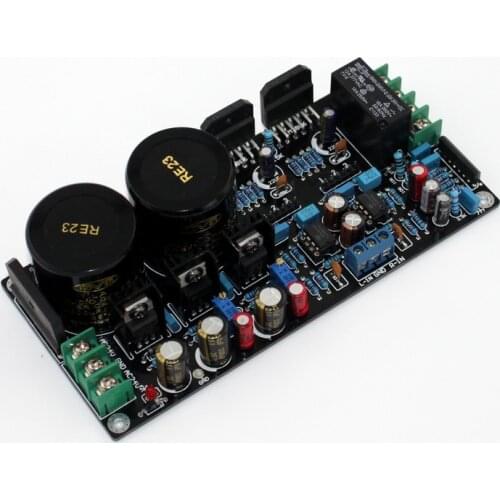 KYYSLB LM3886 Plus Power Amplifier Board (with Sound Effect) 155 * 74 * 50MM AC24V 2.0 Channel Luxury Power Amplifier Board