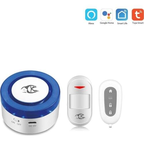 Tuya alarm security system Smart home Home Security alarm WiFi Siren Tuya