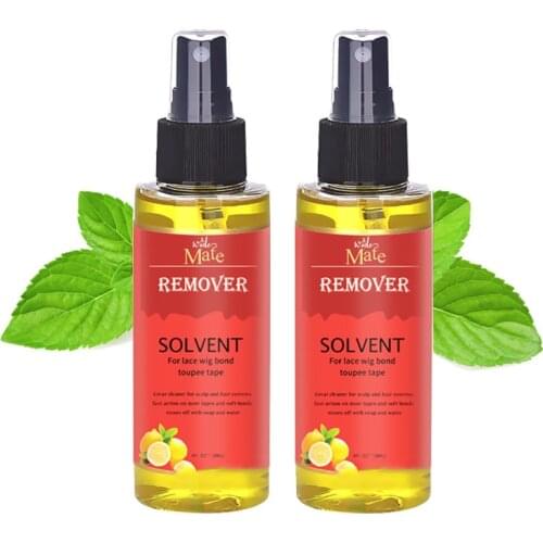 4FL.OZ(118ml) Hair Solvent Tape Adhesives Remover For Lace Wigs&Toupees For Strong Double Sided Tape And Soft Bonds Wig