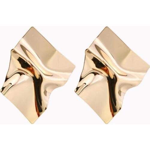 Fashion Statement Irregular Women Earring Drop Earrings Classic Alloy Costume Statement Jewelry