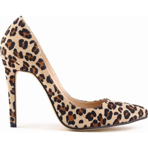 2019 Sexy Sude Leather High Heels Fashion Low Ladies Shoes Pointed Toe Wedding Shoes Woman Pumps New Women Shoes Size 42