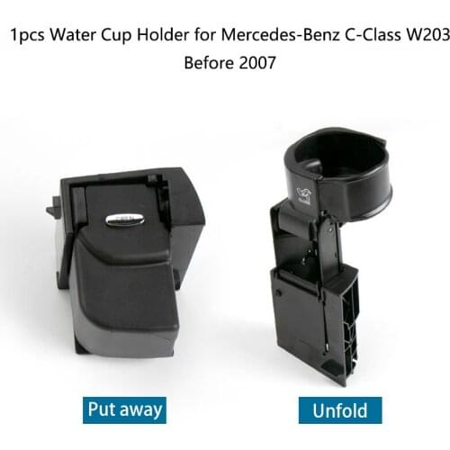 1pcs Center Console Cup Holder Replacement Car Water Cup Holder for Mercedes-Benz C-Class W203 Before 2007 Auto Accessorie