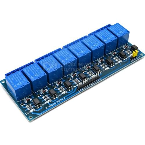 1PCS 5v 8 channel relay module with optocoupler Relay Output 8 way relay module for arduino Relays