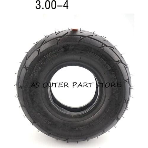 10*3.0 High Quality Tyre 3.00-4 (10"x3", 260x85) Outer Tire And Inner Tube for Electric Scooter Mini ATV Quad Pocket Bike M4 PRO