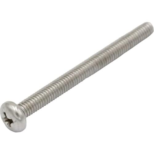 10 pieces Metric M4*45mm Stainless steel Cross Recessed Pan Head Screws Fasteners