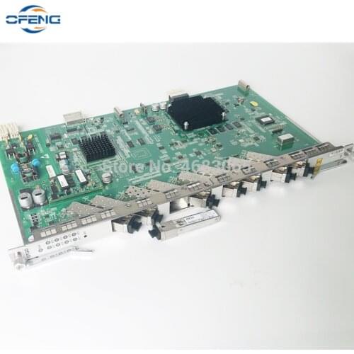 Free Shipping ZTE GTGO 8 ports service board with 8pcs B+ C+ C++ SFP Modules for ZTE ZXA10 GPON OLT C300 C320