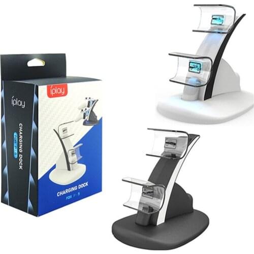 For PS5 Wireless Controller Aircraft Charger For PS5 Gamepad Charging Station For PlayStation 5 Game Joystick Charging Dock