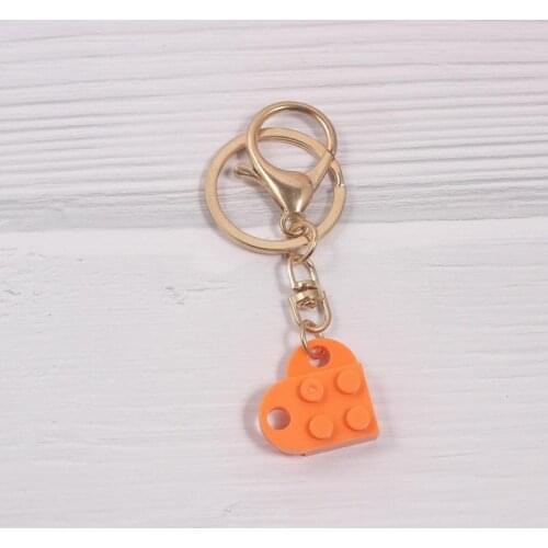 Love Heart for Lover Red Keychain Keyring NEW educational building blocks figures