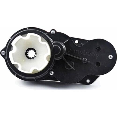 Children electric vehicle gear box with engine,Children electric swing car gearbox strengthen internal four gears accessories