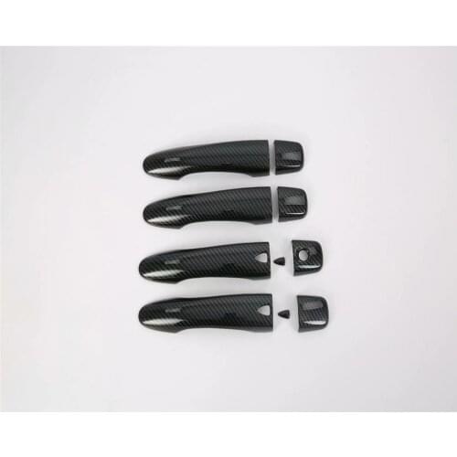 For Nissan Qashqai J11 2014 2015 2016 2017 2018 2019 Chrome Side Door Handle Cover Catch Trim Car Bezel Molding Sticker