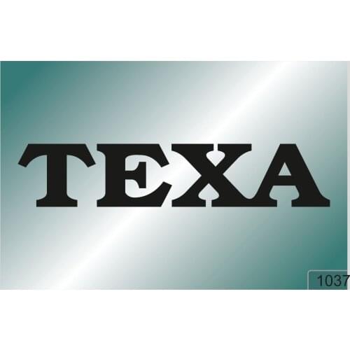 For TEXA -2 pcs. stickers HIGH QUALITY DECALS different colors 1037