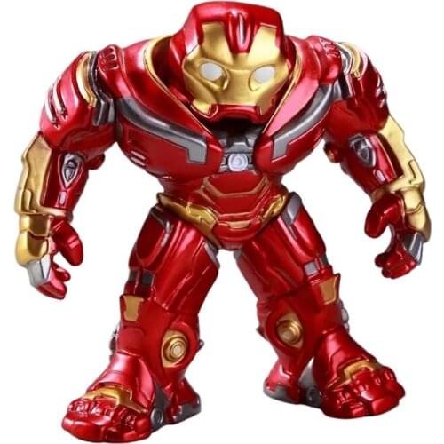 Disney Marvel Legends Avengers Iron Man Action Figure Hulkbuster Q Version Pvc 16cm Figma Movie Model Collection Toys Boy Gift