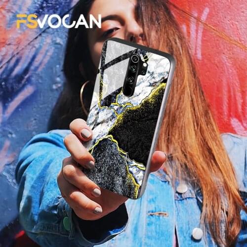Elegant Black Marble Design For Xiaomi Redmi POCO Note 10 9 8 Pro Max 8T 9C 9S 8A 9A X3 NFC 10S Granite Stone Phone Case Cover