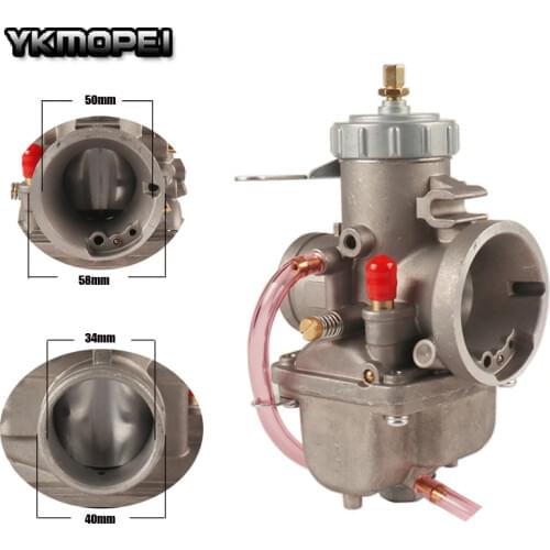 Motorcycle Carburetor For Mikuni VM34 34 mm Round Slide VM34-168 42-6015 VM34SC Carb