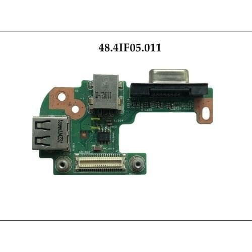 High quality For Dell For Inspiron N5110 DQ15DN15 48.4IF05.011 CRT DC Power Jack VGA USB Board Free shipping