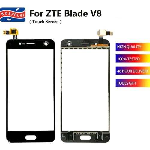 5.2" Mobile Phone Touchscreen For ZTE Blade V8 Touch Screen Glass Panel Touch Screen For ZTE Digitizer Sensor lens