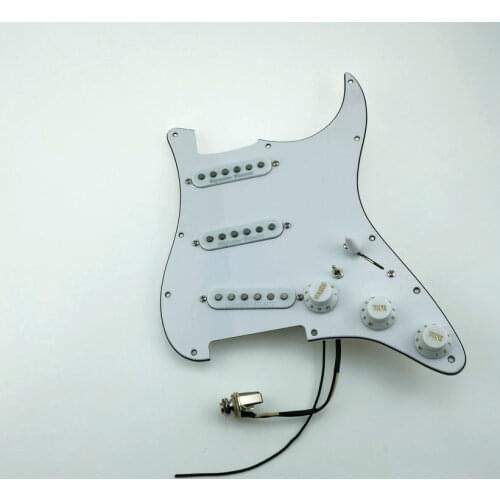 SLL1 Single coil Pickups SSS Style Pickups Guitar Pickguard Wiring Multifunctional series switch