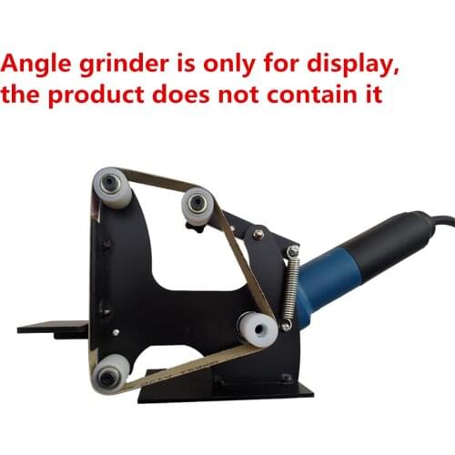 Angle Grinder Polishing Machine Modified Into Abrasive Belt Machine Polisher Wheel Belt Machine Accessories Grinding Machine