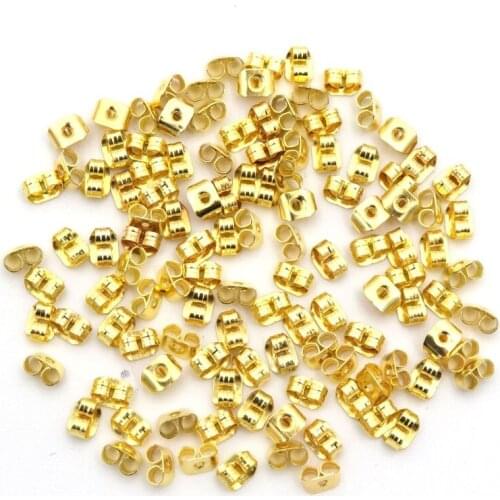 150PCS Butterfly Scrolls Metal Hooks Earring Backs Stoppers For Diy Jewelry Making Findings Accessories Wholesale Supply