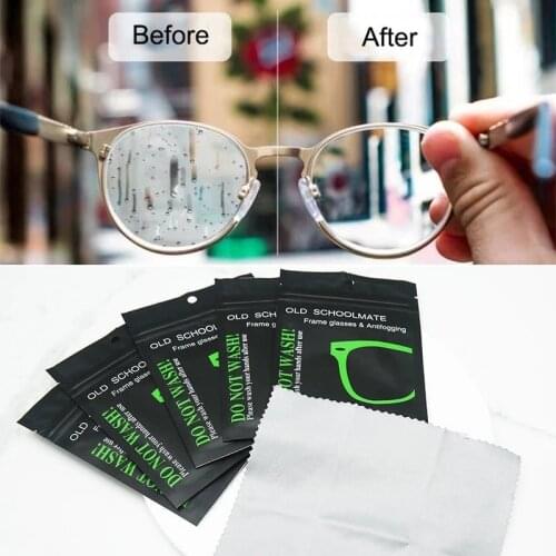 4pc Anti-fog Suede Glasses Cloth Microfiber Anti-fog Glasses Cloth for Glasses Lens Anti-fog Mobile Phone Cleaning Wipes