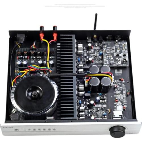 A201 hifi Multi function combined power amplifier 80W*2 with bluetooth and remote control