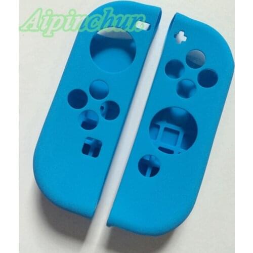 Aipinchun 1 pair=2Pcs Silicone Protective Skin Over Case for Nintendo Switch Joy-Con Controller Cover Game Accessories