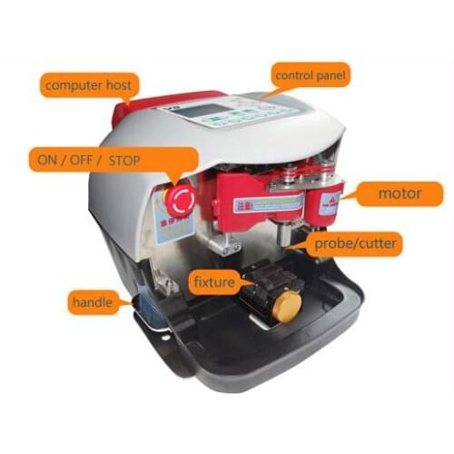 V8/X6 Machine Accessories Electrical connection cable Controller Box Motor XYZ Sensor Memory Card For V8 Key Cutting Machine