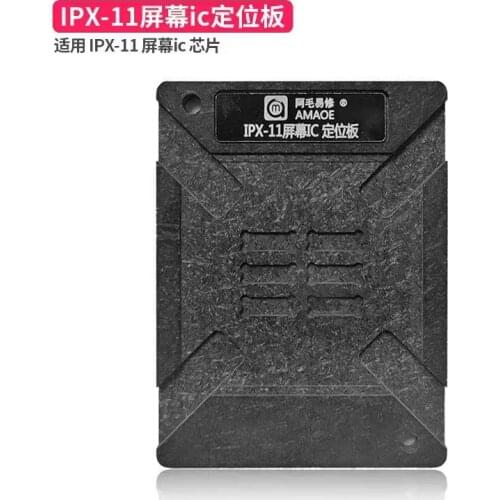 AMAOE Touch IC Chip Soldering Stencil Location Platform For iPhone X XS Xsmax Xr 11 Dsiplay LCD Touch IC Welding Replace Repair