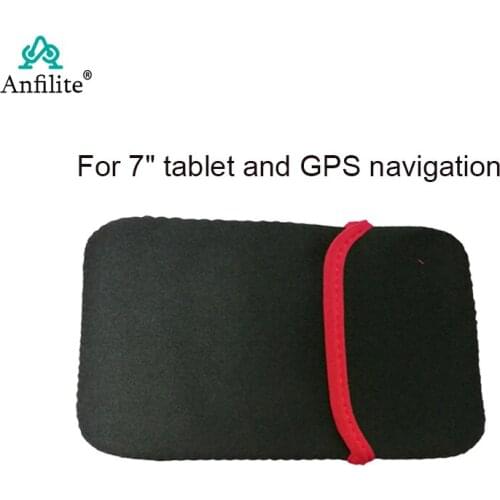 Anfilite 10 pcs 7 inch navigator Shockproof Anti-Dust Striped soft bag sleeve case bag used for 7" tablet and gps navigation