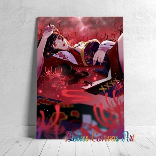 Anime Poster HELL GIRL Pictures Home Decoration Manga Paintings Canvas HD Prints Wall Art Modular Living Room Framed