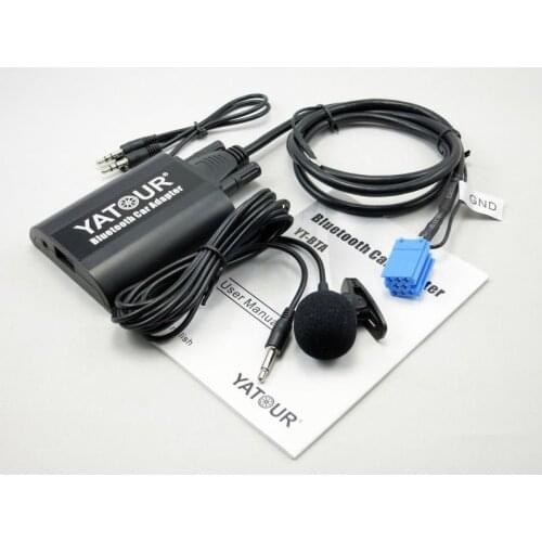 Yatour Bluetooth music decorder BTA for VW AUDI Skoda Seat 8pin radio Smart Phone Hand-free A2DP Music