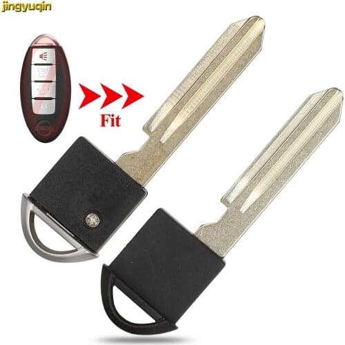 Jingyuqin 10pcs Valet Car Key Emergency Insert Uncut Blade For Nissan Infiniti Alitma Armada Cube EX35 M35 M45 2006-2011