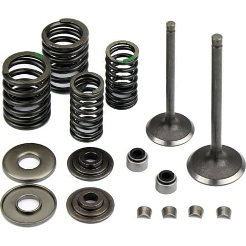 Majesty YP250 Valve Oil Seal Kit Spring 69MM LH260 300cc ATV Manco Jiangsu Linhai Intake Exhaust Assembly Valves Repair Parts