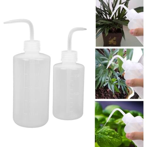 Succulents Plant Flower Watering Can Ketchup Gravy Cruet Kettle Tool 250ML/500ML Squeeze Bottles Long Nozzle Beak Dropper