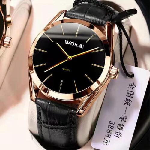 Fashionable casual womens watch men watch mens watch foreign trade selling belts wholesale Feminino Zegarek Damski