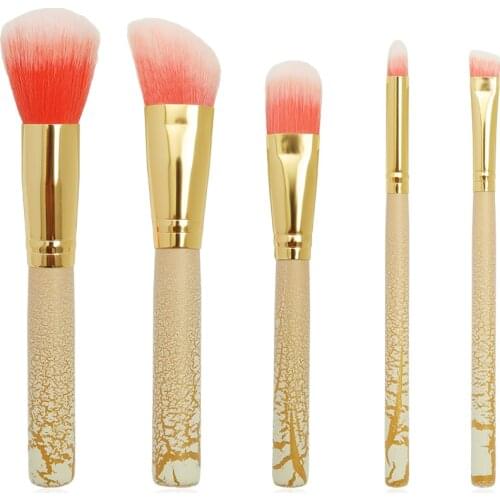 5Pcs /Set Makeup Brushes Set Women Facial make up Brush Face Cosmetic Beauty Eye Shadow Foundation Blush Tools
