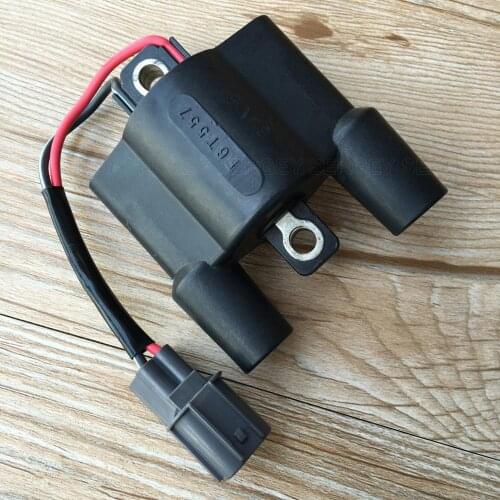 Genuine Ignition Coil For YAMAHA F60 4 Stroke F150 F50 F75 F90 F6T557 Motorcycle Coil Pack OEM Standard