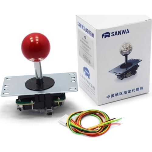 Original Brand New Sanwa Joystick for Arcade Jamma Game Zero Delay Arcade Joystick