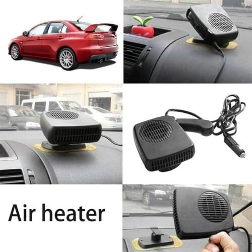 Portable Car Air Heater Demist Defroster Noise-free Warm Air Blower 12V Electric Fan Heater Windshield Defroster Demister