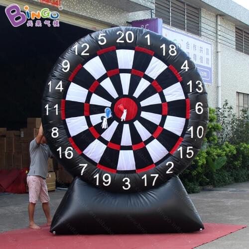 Factory direct sale 2.5X3m Inflatable sticky dart board for dart toss game blow up dart board throwing dart game for kids - toys
