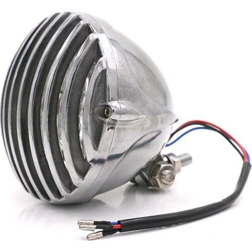 Grill Retro Headlight Lamp For Dyna Touring Chopper Bobber Shadow Cruiser Cafe