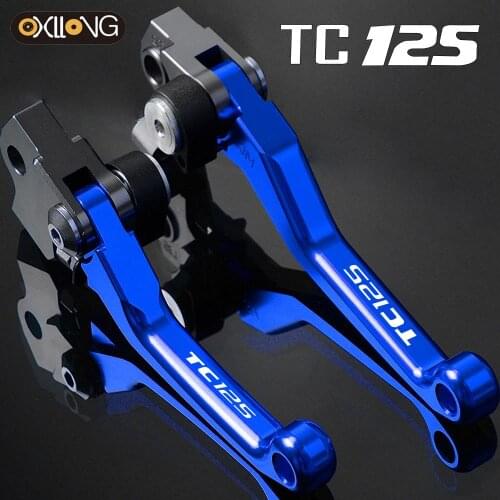 CNC Motorcycle DirtBike Motocross dirt bike Pivot Brake Clutch Levers Handle Brakes FOR HUSQVARNA TC125 2014 2015 2016 2017 2018