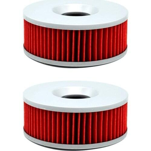 2pcs Oil Filter for YAMAHA XJ1100 XJ 1100 MAXIM 1100 1982 XS850 XS 850 1980 1981 XS750 XS 750 1976-1980 XS750S 1978 1979